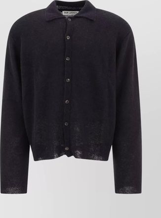 Our Legacy alpaca wool cardigan