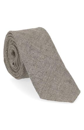 Fortela Rosemary Hemp Tie in Beige at Nordstrom