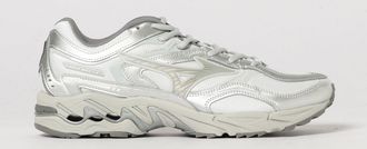 Mizuno Sneakers basse Wave Mustang LS in pelle vegana e mesh con logo applicato