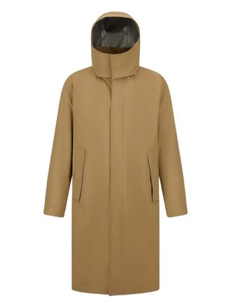 Herno hooded pocket parka coat - men - Polyester - M - Neutrals