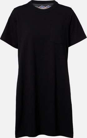 sacai Paisley paneled minidress