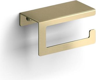 Clou Fold toiletrolhouder zonder klep goud geb. PVD