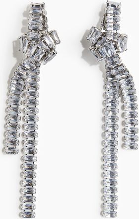 H&M Lange dekorative Ohrringe - Silber