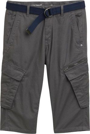 Tom Tailor Heren, Korte broeken, Grijs, Maat: W34 Denim