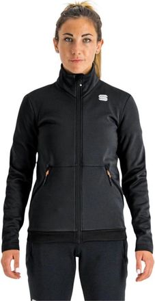 Sportful Engadin Damesjas - Dames - Trainingsjackets - Zwart - M - Fitness