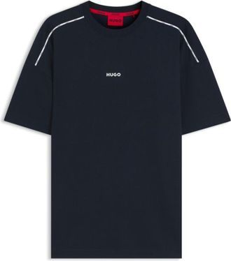 HUGO BOSS Relaxed-fit T-shirt with high-density logo