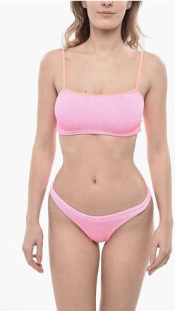 Reina Olga Ruched Bikini with Open Back size One Size