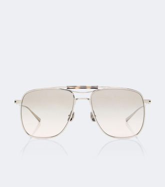 Brunello Cucinelli Sartorial Sunset aviator sunglasses