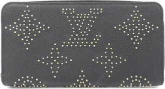 Louis Vuitton Pre-owned Wallets, female, Black, Size: ONE SIZE Pre-owned Long wallet (bi-fold)
