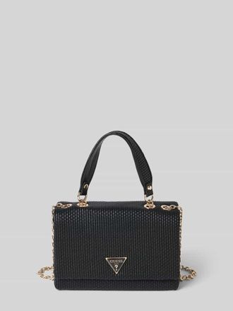Guess Handtasche in Flecht-Optik Modell PHAEDRA in Black, Gr&ouml;&szlig;e 1