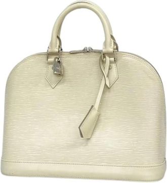 Louis Vuitton Pre-owned Handbags, female, White, Size: ONE SIZE Pre-owned Vintage Handbag