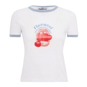Fiorucci T-Shirts, female, White, Size: M T-Shirts