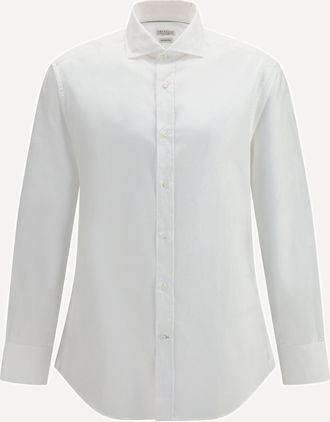 Brunello Cucinelli Cotton Shirt Male XL