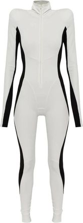 Dsquared2 Skiers Jersey Jumpsuit - Dames - Jumpsuits - Wit - S - Jumpsuits & Playsuits