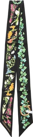 Ferragamo Accessoires, Dames, Veelkleurig, ONE Size, Leer, Mini Bandeau