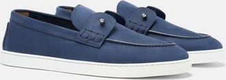 Scarosso Cole Loafers in Abyss Blue - Nubuck at Nordstrom, Size 40.5