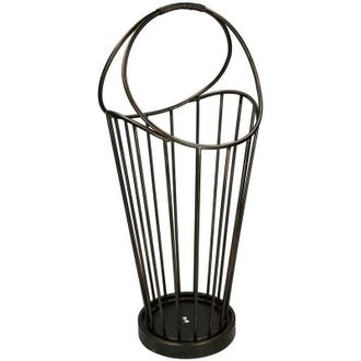 Vacchetti Parag&uuml;ero Redondo De Metal Bronce Oscuro Cm32x30h52-70