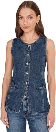 Madewell Crewneck Vest In Greendale Wash Womens Clothing Greendale Wash : 12, Cotton