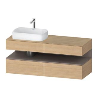 Duravit Qatego Consola Mueble Bajo Lavabo, 2 Extensiones, 2 - Duravit