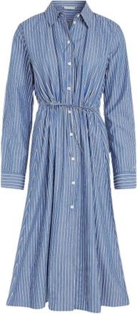 Tommy Hilfiger Overhemdjurk - Dames - Shirt Kleedjes - Veelkleurig - S - Katoen - Kleedjes