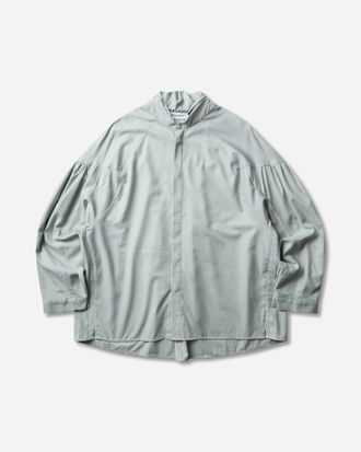 Kiko Kostadinov Men s Evers Pleated Shirt Soft Green
