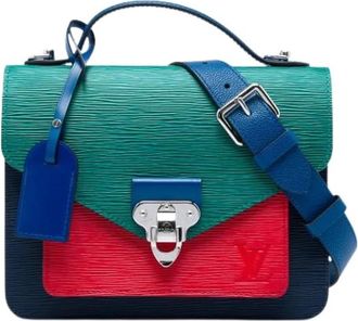 Louis Vuitton Pre-owned Monceau - Dames - Vintage Handtas - Veelkleurig - ONE Size - Leer - Vintage