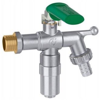 Caleffi Grifo De Jard&iacute;n De Bolas Con Dispositivo De Seguridad Anticongelante Caleffi 603450 Cromo