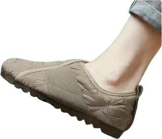 Generic YUJIEBB Shoes Woman Autumn Slip-onFall Winter Slip On Fabric Women Shoes Autumn Slip-on Fall Slip On Winter