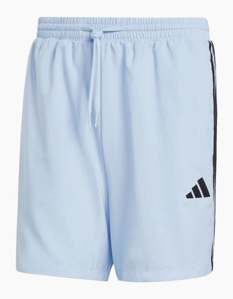 adidas Mens Essentials 3 Stripes Shorts - Blue - Size: 32/30/31