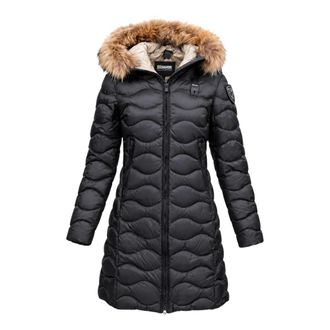 Blauer Lynel Puffer Coat - Coats - Mujer - Negro - 2XL