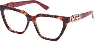 Guess Glasses, unisex, Multicolor, Size: 54 MM Cat-eye Optical Frame