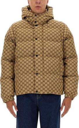Gucci Down Jacket Gg-Uomo