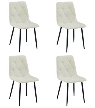 OEM Silla Libra - Tela Beige / Patas Negras X 4