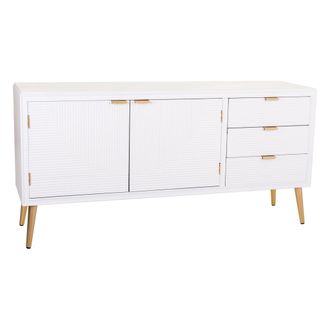 Wanderlust Deco Wanderlust Deco - Aparador De Madera Blanco 145x42x71,5