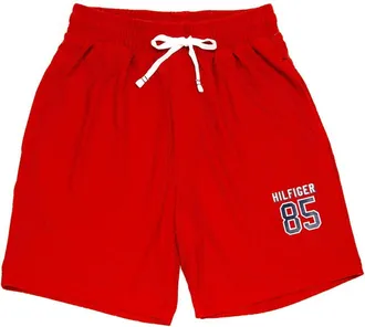 Tommy Hilfiger Mens Essential Sport Short In Mahogany
