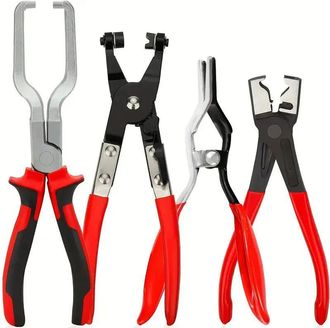OEM Juego De 4 Abrazaderas Profesionales Para Mangueras, Kit De Herramientas Para La Desconexi&oacute;n De La L&iacute;nea De Combustible, Adecuado Para La Reparaci&oacute;n D