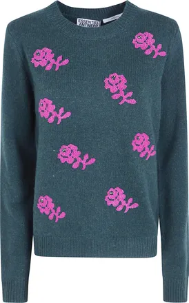 Essentiel Embroidered Round-Neck Sweater Korine
