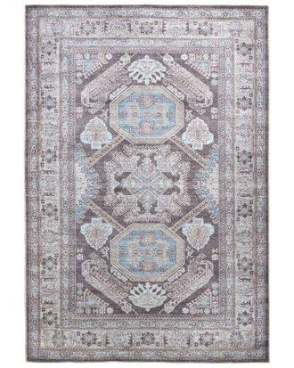 Weave & Wander Prescott Transitional Medallion Accent Rug