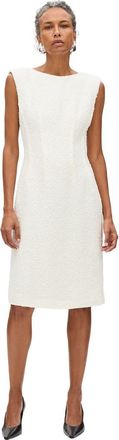 Another Tomorrow Tweed Dress in Cream at Nordstrom, Size 38 It