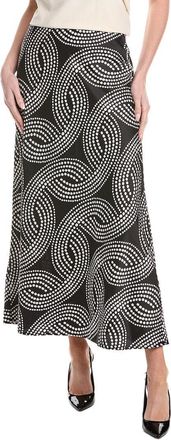 Anne Klein Pull-On Bias Flared Skirt