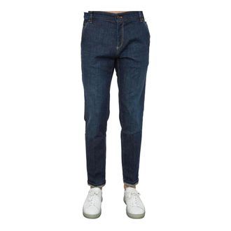 Pantaloni Torino Heren, Jeans, Blauw, Maat: W37 Denim