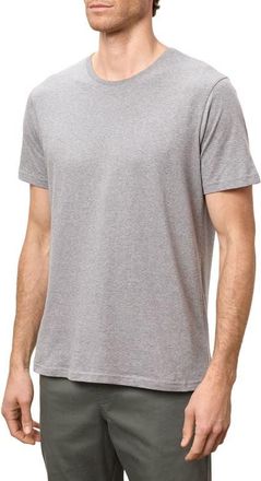 Pact Organic Cotton Mens Softspun Essential Crewneck Tee in Heather Grey at Nordstrom, Size Xx-Large