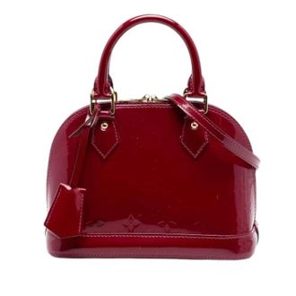 Louis Vuitton Pre-owned Handbags, female, Red, Size: ONE SIZE Pre-owned Alma BB