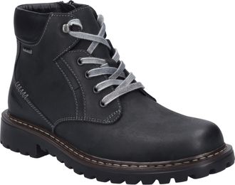 Josef Seibel Winterstiefel JOSEF SEIBEL Chance 39, Herren, Gr. 40, schwarz, Leder, Schuhe Winterstiefel, Hiking Boots, Trekking Boot, Komfortschuh in Weite G