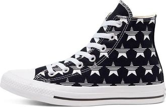 Converse Chuck Taylor All Star Black White Stars 168808C