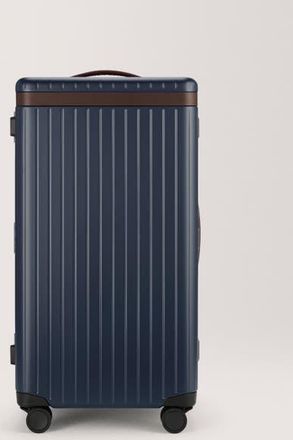 Carl Friedrik The Trunk Suitcase in Navy /Hackett at Nordstrom