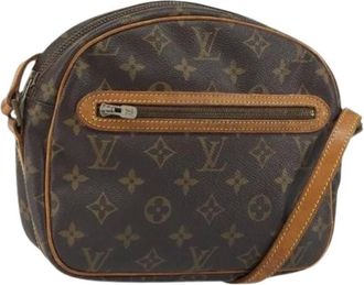 Louis Vuitton Pre-owned Cross Body Bags, female, Brown, Size: ONE SIZE Pre-owned Vintage Canvas Cross Body Bag
