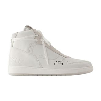A-Cold-Wall* Mens Luol High-Top Sneaker White Leather