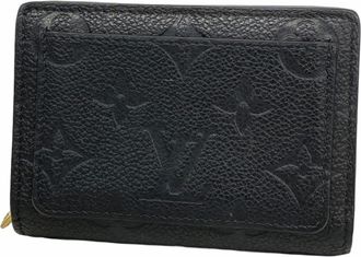 Louis Vuitton Noir Wallet (Bi-Fold) (Pre-Owned)
