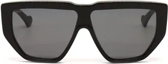 Gucci Shield Full Rim Sunglasses - Black
